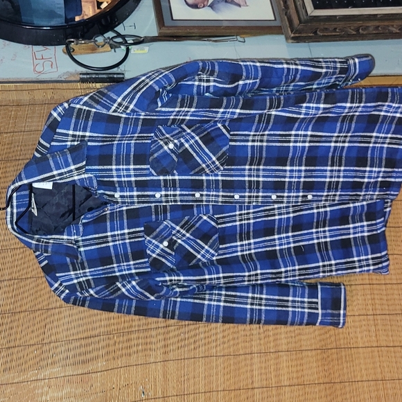 Vintage. Five Brothers. Made in USA. Snap-button-up. Size Medium-Tall - Picture 2 of 11